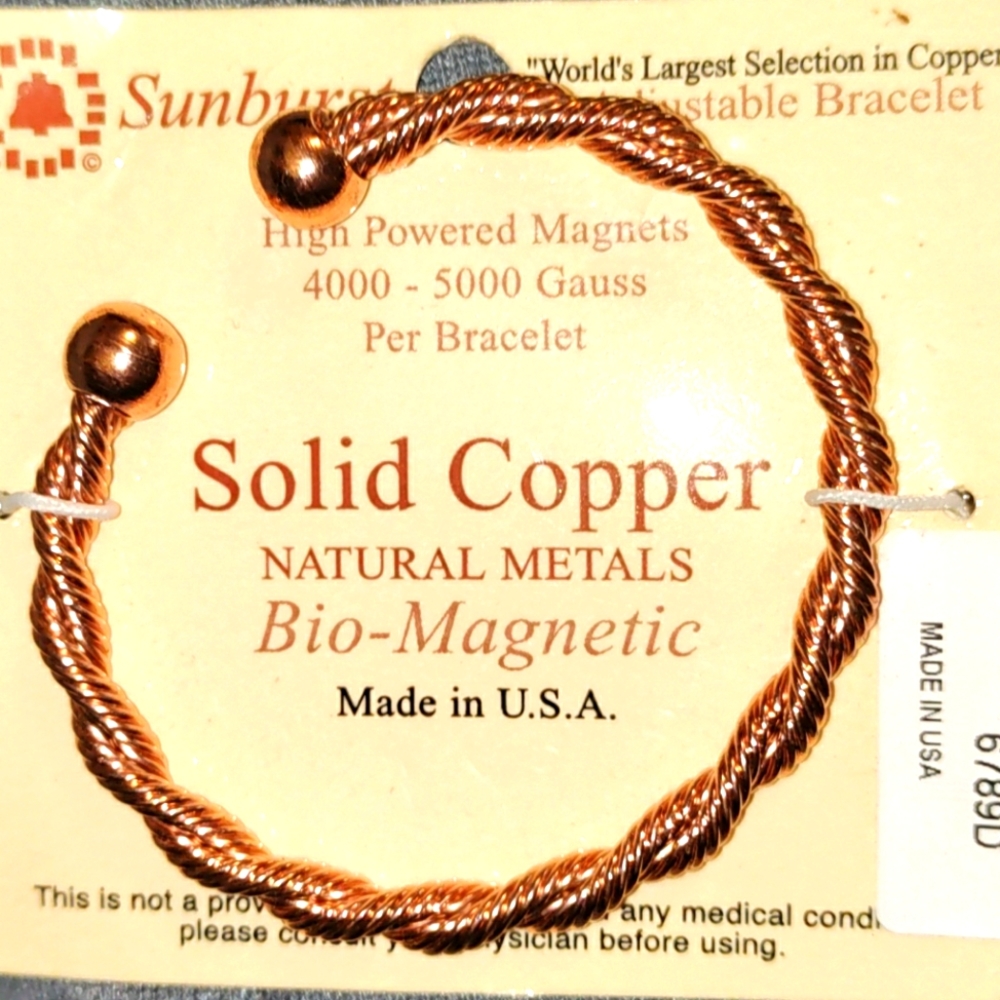 Copper bracelet NEW